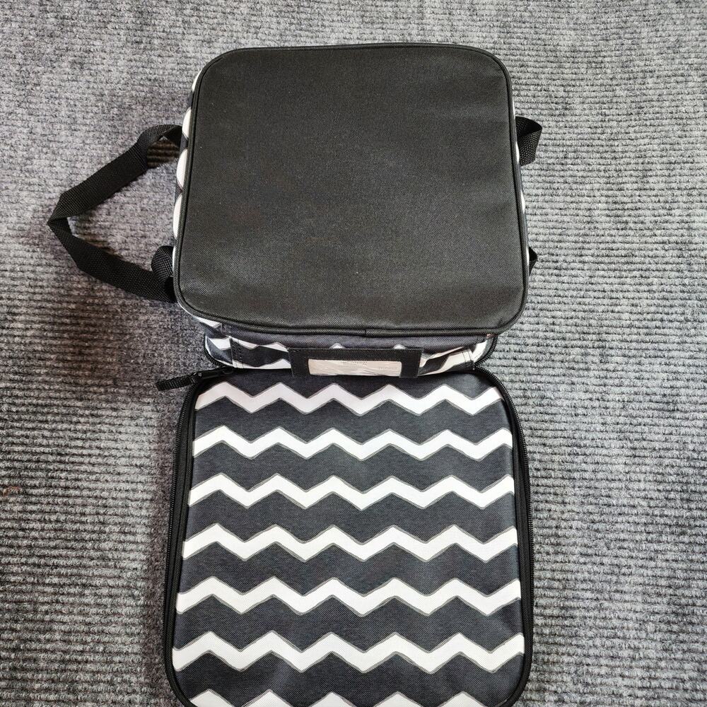 Thirty-One 12" Casserole Perfect Potluck Square Thermal Carrier Set Hot Cold - Picture 7 of 8